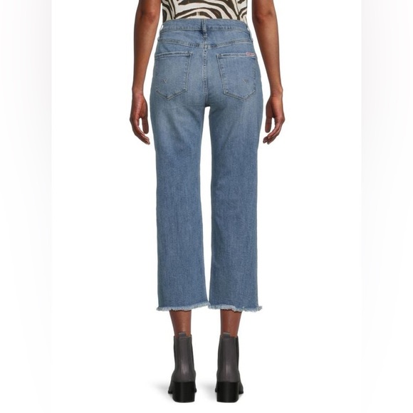 ✨HUDSON✨Noa Mid Rise Cropped Straight Jeans - Picture 3 of 4